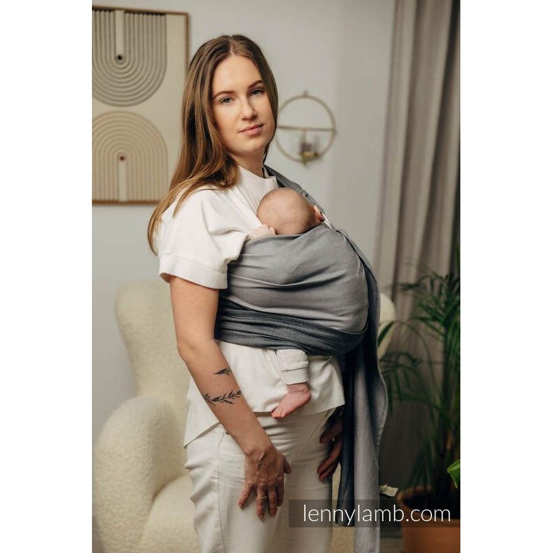 LENNYLAMB RING SLING BASIC LINE - HOWLITE STANDARD 1.8M - LENNYLAMB RING SLING - ŠÁTKY