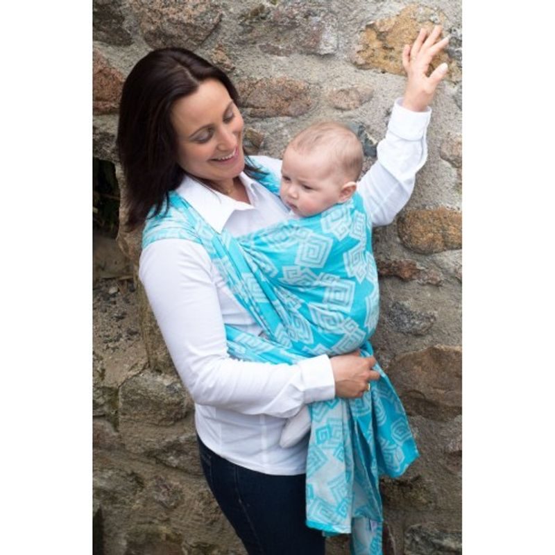 NEOBULLE LABYRINTHE GRIS TURQUOISE - NEOBULLE - ŠÁTKY