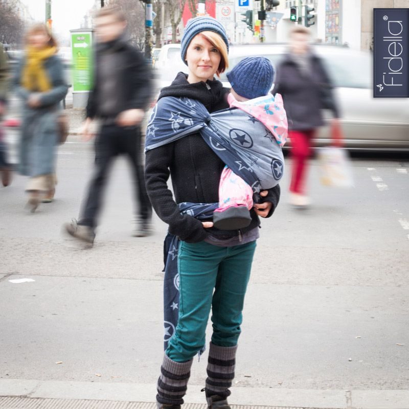 FIDELLA OUTER SPACE BLUE - VRÁCENÝ - FIDELLA - ŠÁTKY