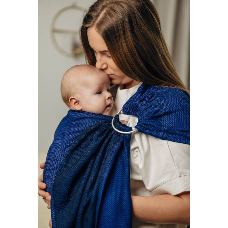 LENNY LAMB BASIC LINE RING SLING - COBALT - STANDARD 1.8M - LENNYLAMB RING SLING - ŠÁTKY