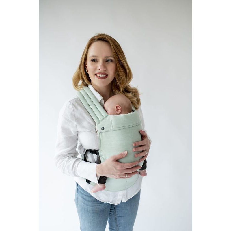 NOSÍTKO QUSY MINI 2.0 - MINTY S BAMBUSEM - MINI - VEL. 56 - 1 ROK - NOSÍTKA