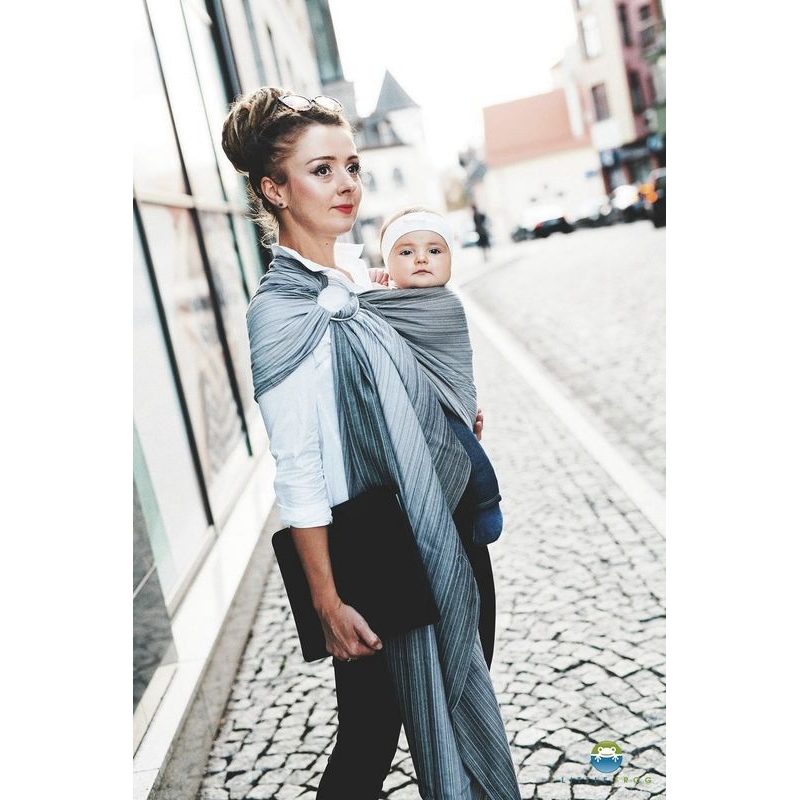 RING SLING LITTLE FROG - BAMBOO ANGELIT - M - LITTLE FROG /BELOVED SLINGS RING SLING - ŠÁTKY