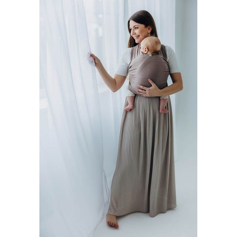 LENNYLAMB ELASTICKÝ ŠÁTEK - MOCHA - 5M - LENNYLAMB - ŠÁTKY