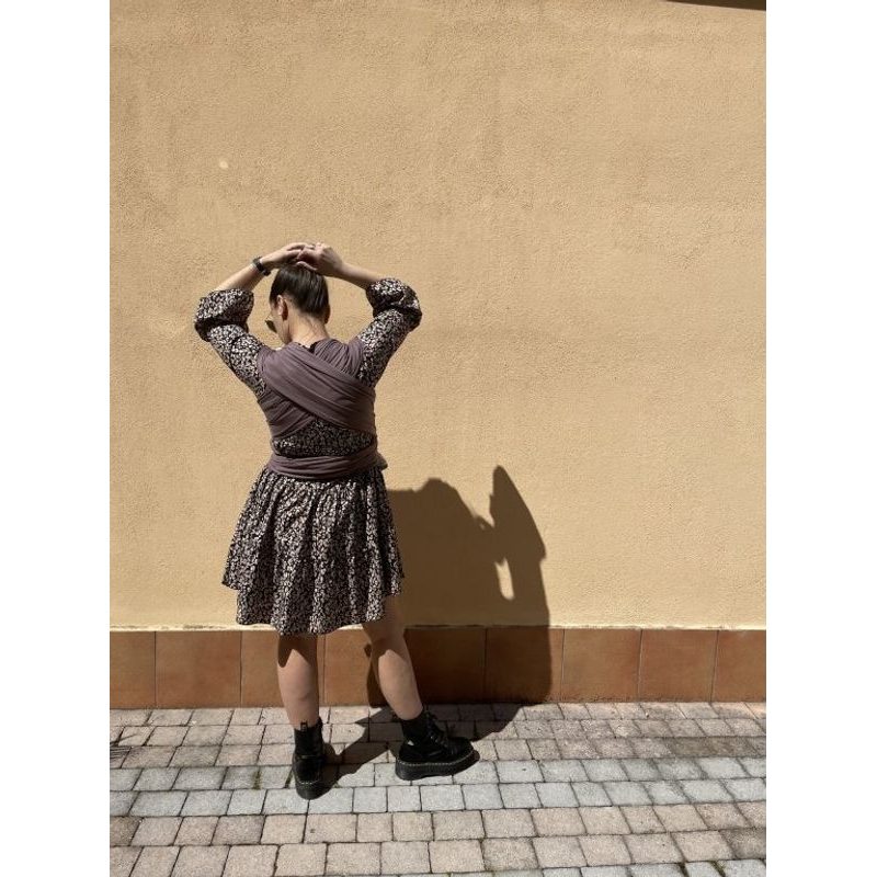 NEKO ELASTICKÝ ŠÁTEK - TAUPE - NEKO SLINGS - ŠÁTKY