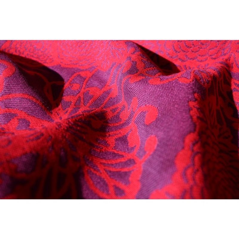 YARO CHRYS CONTRA PURPLE RED MODAL - YARO SLINGS - ŠÁTKY