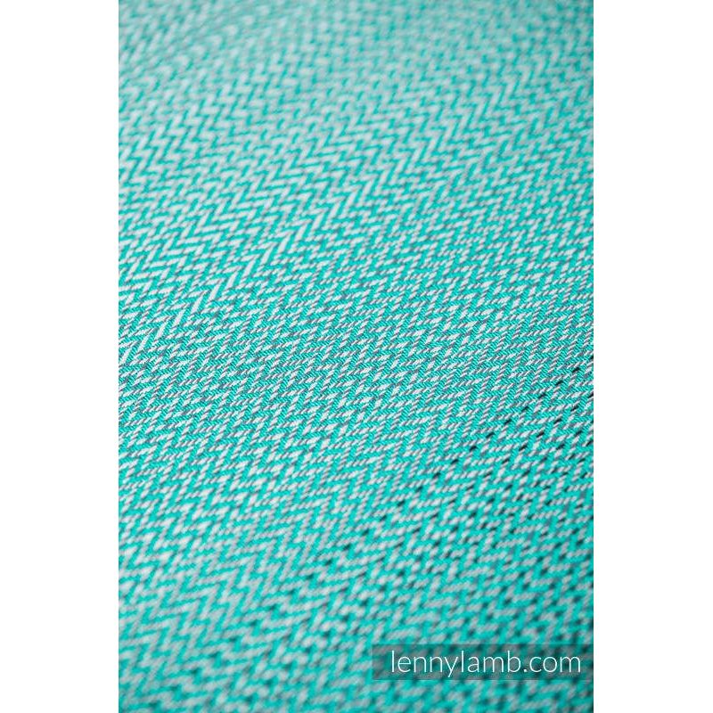 LENNY LAMB RING SLING - LITTLE HERRINGBONE OBMRE GREEN - STANDARD 1.8M - LENNYLAMB RING SLING - ŠÁTKY