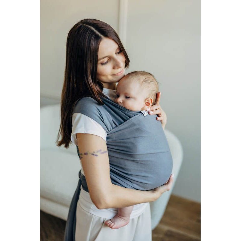 LENNYLAMB ELASTICKÝ ŠÁTEK - ANTHRACITE - 5 M - LENNYLAMB - ŠÁTKY