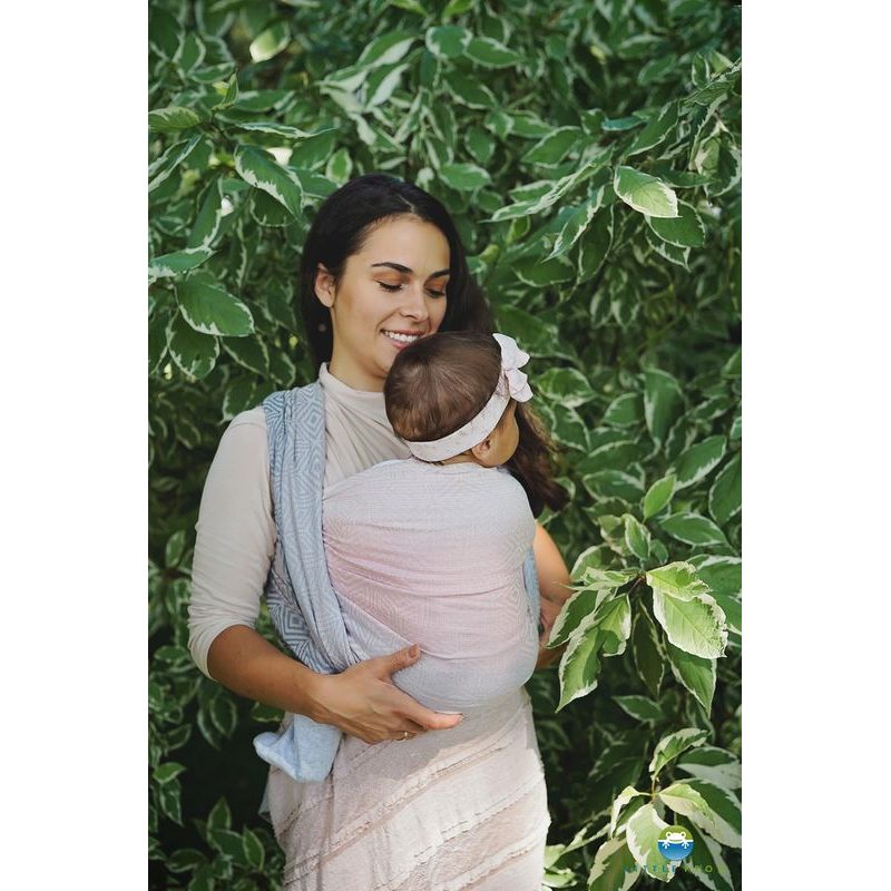 LITTLE FROG ŠÁTEK - FOGGY CUBE SE LNEM - LITTLE FROG - ŠÁTKY