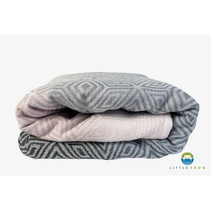 LITTLE FROG ŠÁTEK - COTTON FOGGY CUBE - LITTLE FROG - ŠÁTKY