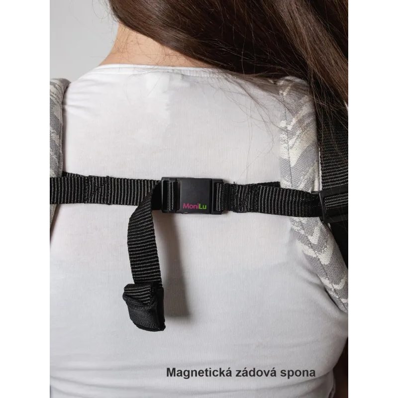 MONILU UNI NOSÍTKO - MANDALA GREY + SLINTÁČKY - MONILU UNI - NOSÍTKA