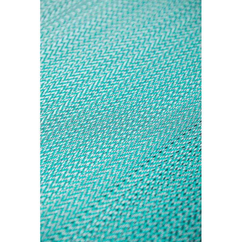 LENNYPRESCHOOL NOSÍTKO - LITTLE HERRINGBONE OMBRE GREEN - LENNYPRESCHOOL - NOSÍTKA