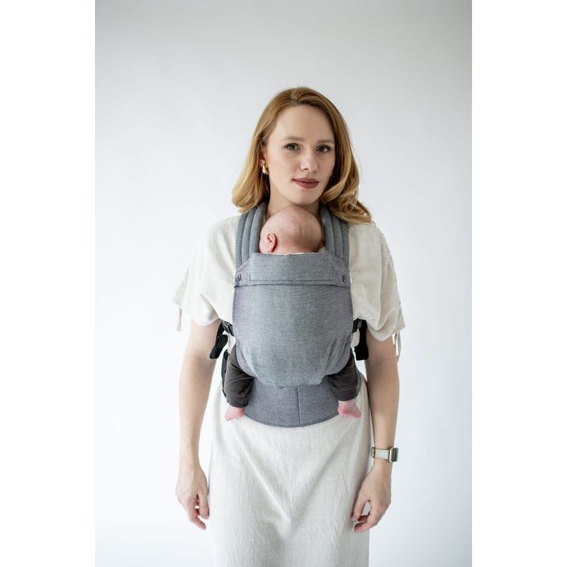 NOSÍTKO QUSY MINI 2.0 - SILVER DUST S BAMBUSEM - MINI - VEL. 56 - 1 ROK - NOSÍTKA