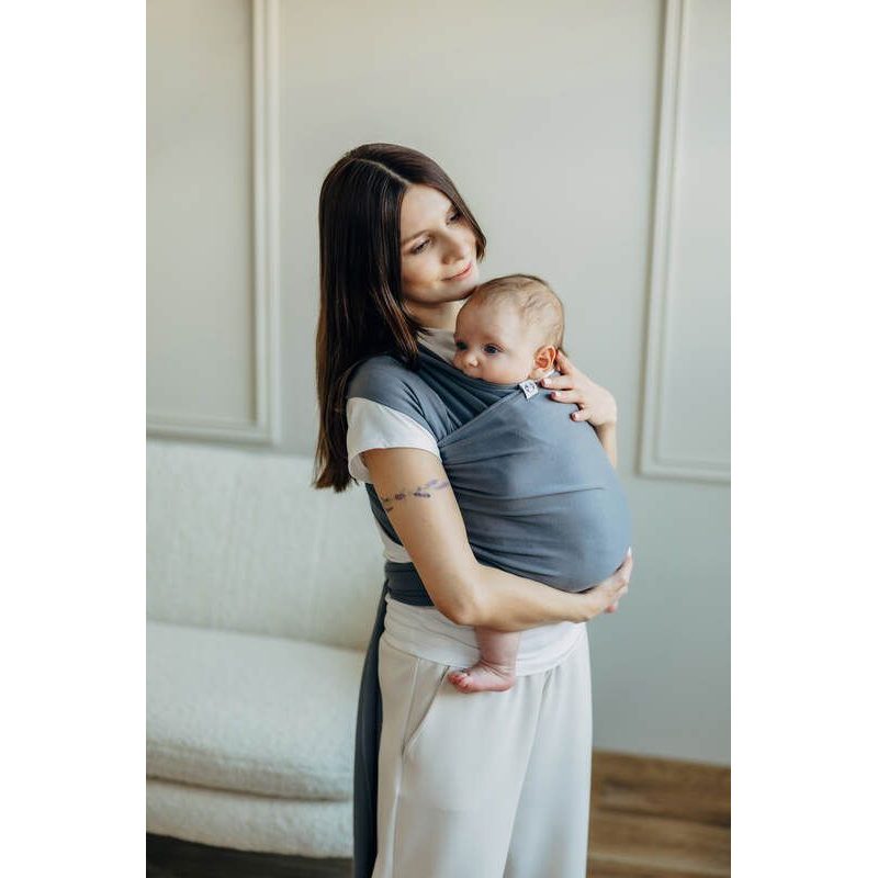 LENNYLAMB ELASTICKÝ ŠÁTEK - ANTHRACITE - 5 M - LENNYLAMB - ŠÁTKY