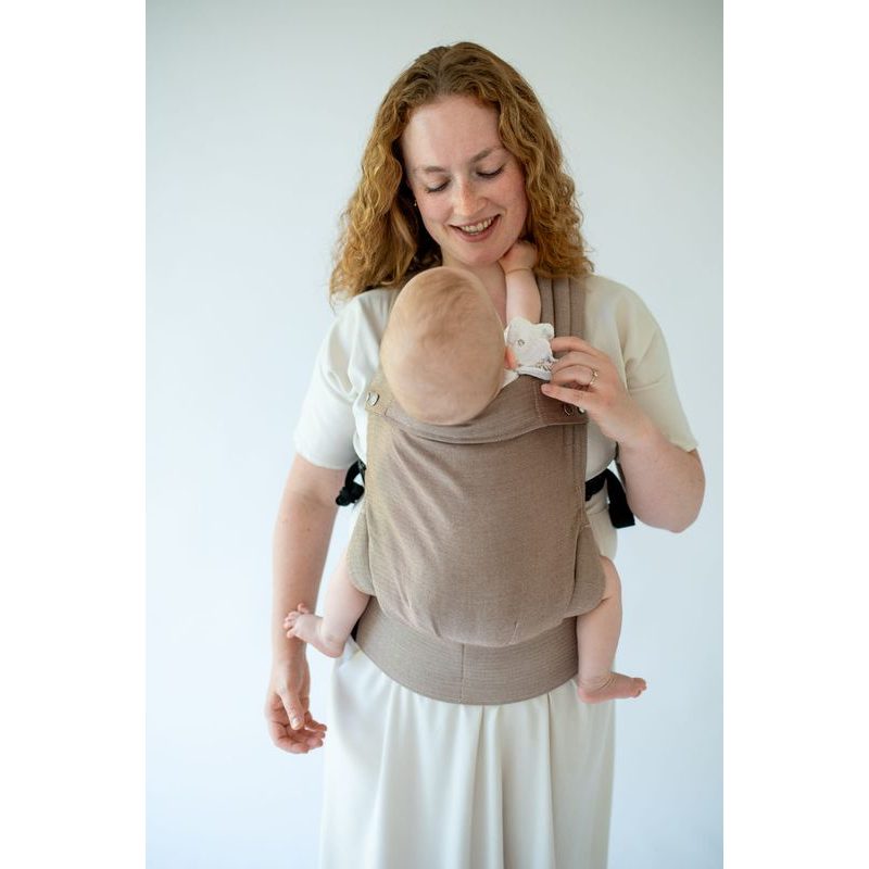 QUSY NOSÍTKO STANDARD 2.0 - WALNUT TWILL BAMBUS - STANDARD - VEL. 62 - 2 ROKY - NOSÍTKA