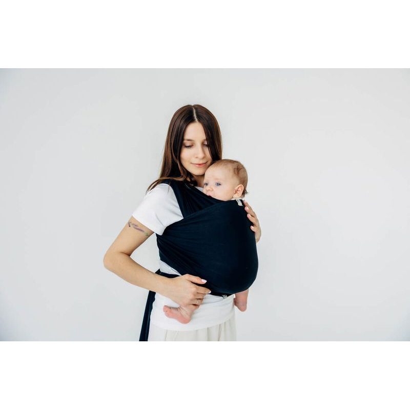 LENNYLAMB ELASTICKÝ ŠÁTEK - BLACK - 5 M - LENNYLAMB - ŠÁTKY