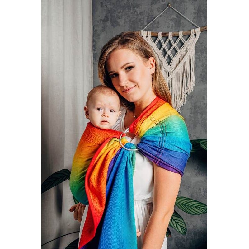 LENNYLAMB RING SLING - RAINBOW BABY - STANDARD 1.8M - LENNYLAMB RING SLING - ŠÁTKY