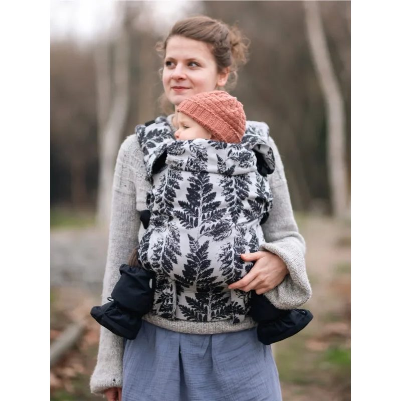 MONILU UNI NOSÍTKO - FERN SILVER + SLINTÁČKY - MONILU UNI - NOSÍTKA