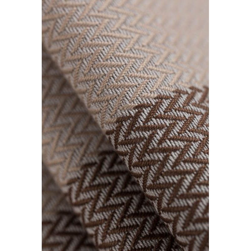 LENNY LAMB BASIC LINE RING SLING - LITTLE HERRINGBONE BABY CAFFE LATTE - STANDARD 1,8 M - LENNYLAMB RING SLING - ŠÁTKY