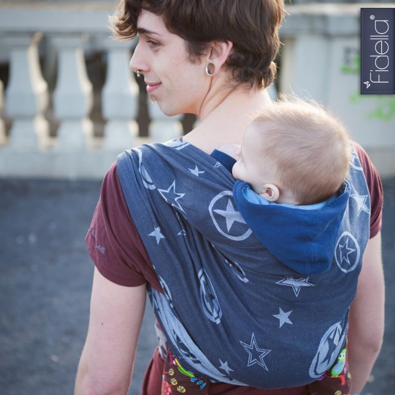 FIDELLA OUTER SPACE BLUE - VRÁCENÝ - FIDELLA - ŠÁTKY