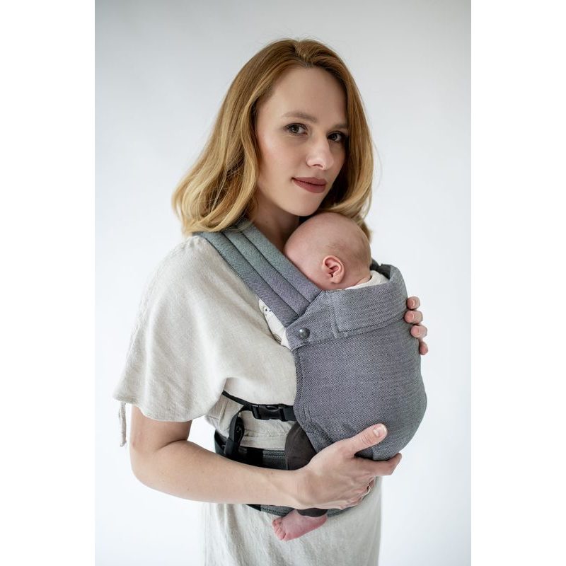 NOSÍTKO QUSY MINI 2.0 - SILVER DUST S BAMBUSEM - MINI - VEL. 56 - 1 ROK - NOSÍTKA