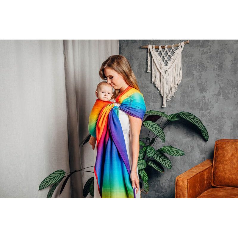 LENNYLAMB RING SLING - RAINBOW BABY - STANDARD 1.8M - LENNYLAMB RING SLING - ŠÁTKY