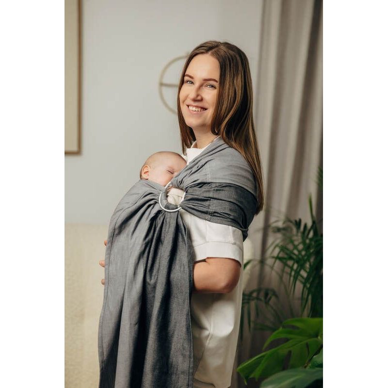LENNYLAMB RING SLING BASIC LINE - HOWLITE STANDARD 1.8M - LENNYLAMB RING SLING - ŠÁTKY