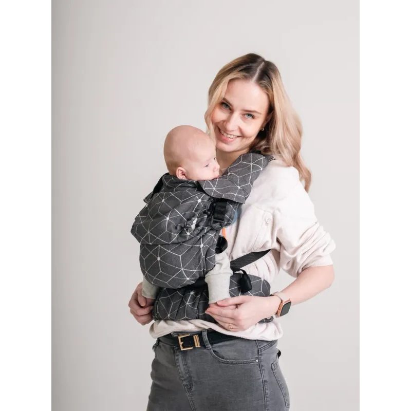 MONILU UNI START NOSÍTKO - CUBES BLACK - MONILU UNI START - NOSÍTKA