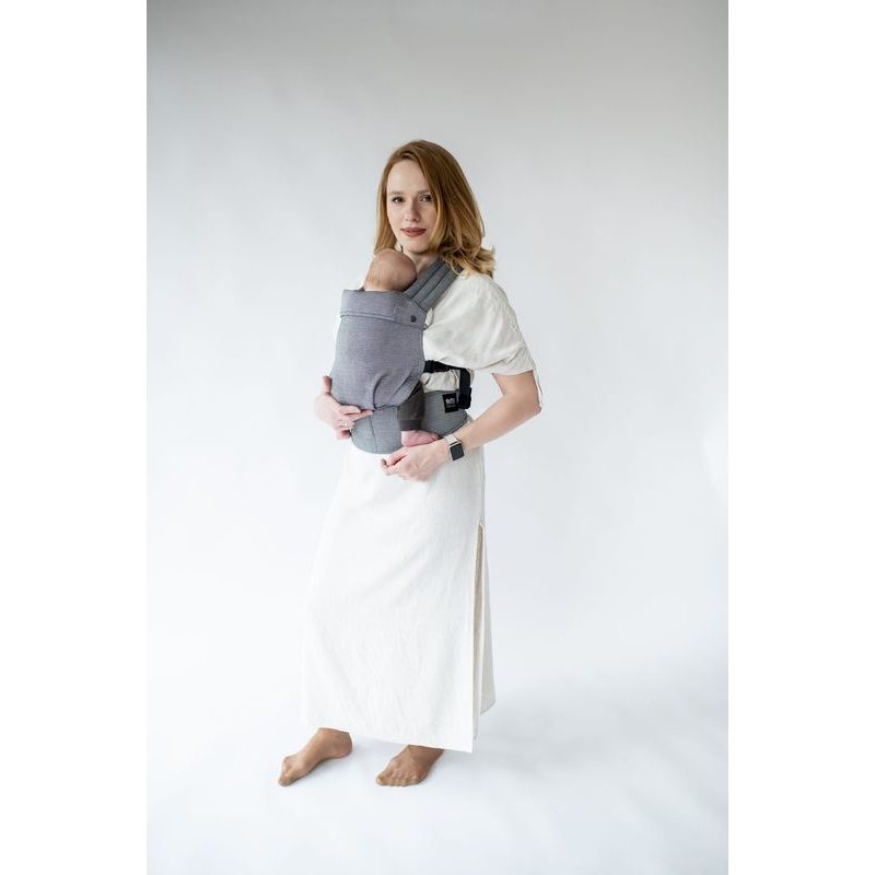 NOSÍTKO QUSY MINI 2.0 - SILVER DUST S BAMBUSEM - MINI - VEL. 56 - 1 ROK - NOSÍTKA