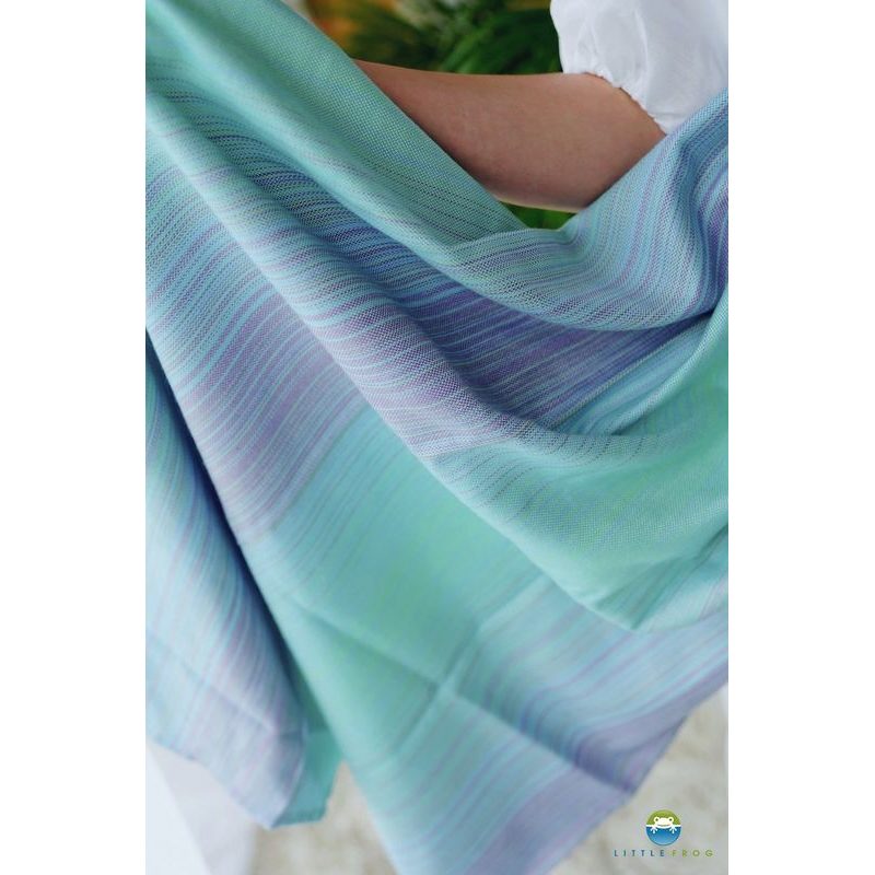 LITTLE FROG RING SLING - BAMBOO LARIMAR - SIZE M (2,1 M) - LITTLE FROG /BELOVED SLINGS RING SLING - ŠÁTKY