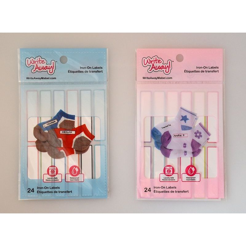 MABEL´S LABELS SAMOLEPÍCÍ BLUE 24KS - MABELS LABELS POPISOVATELNÉ ŠTÍTKY - DĚTSKÉ ZBOŽÍ