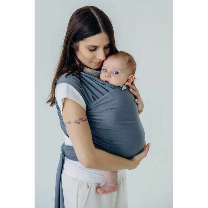 LENNYLAMB ELASTICKÝ ŠÁTEK - ANTHRACITE - 5 M - LENNYLAMB - ŠÁTKY