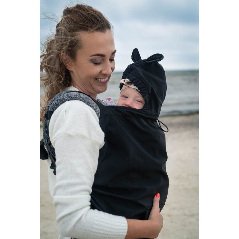 LENNY LAMB ZATEPLOVACÍ KAPSA SOFTSHELL - BLACK - KAPSY LENNY LAMB - NOSÍCÍ OBLEČENÍ