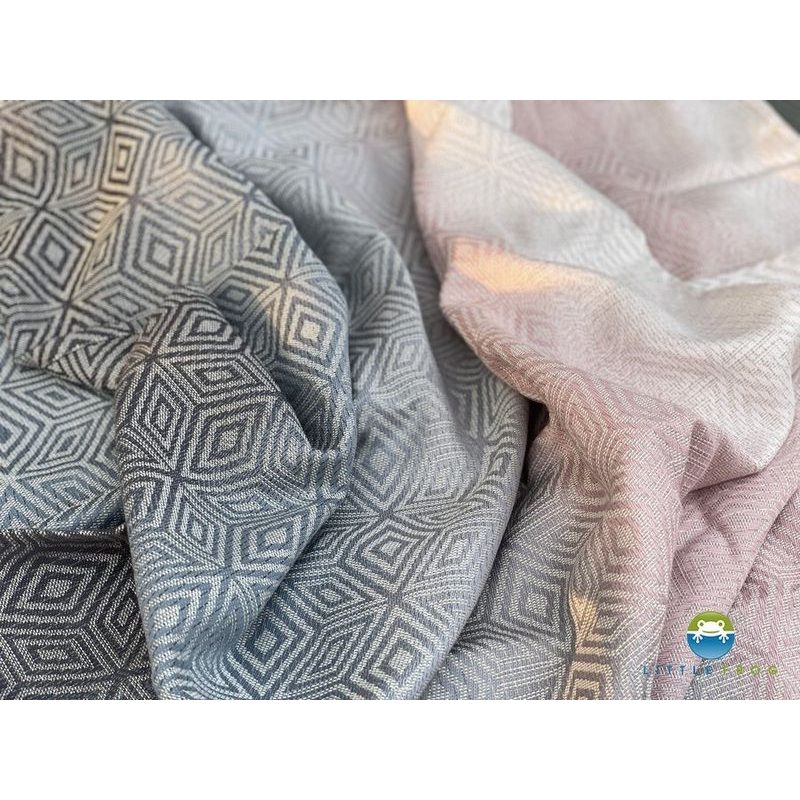 LITTLE FROG ŠÁTEK - FOGGY CUBE SE LNEM - LITTLE FROG - ŠÁTKY