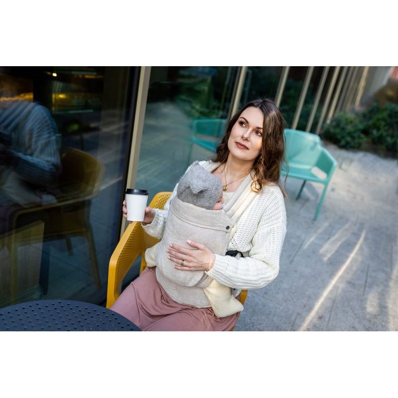 QUSY NOSÍTKO STANDARD 2.0 - LINEN BEIGE - STANDARD - VEL. 62 - 2 ROKY - NOSÍTKA