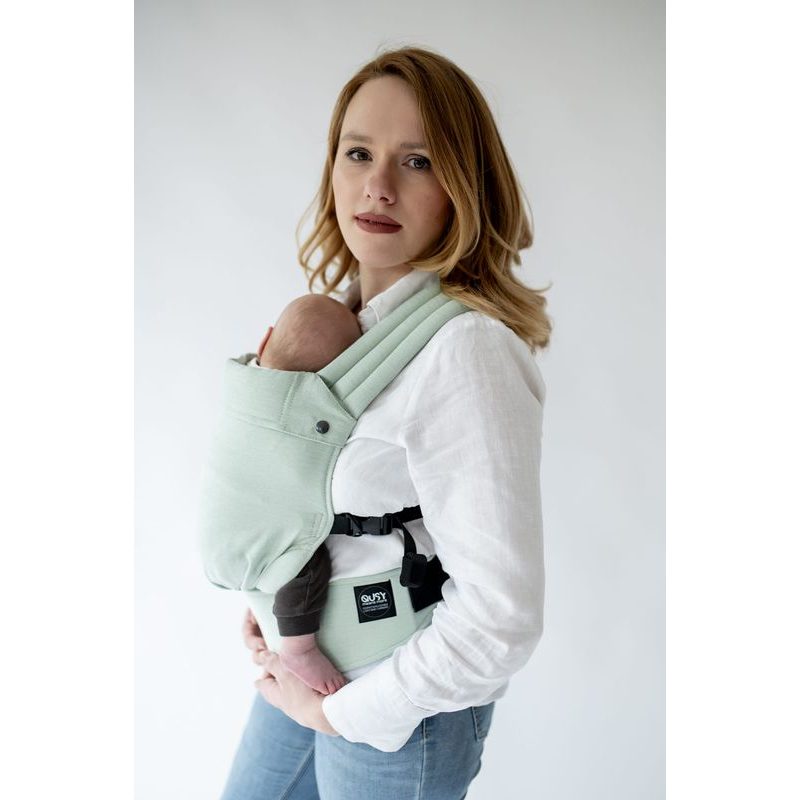 NOSÍTKO QUSY MINI 2.0 - MINTY S BAMBUSEM - MINI - VEL. 56 - 1 ROK - NOSÍTKA