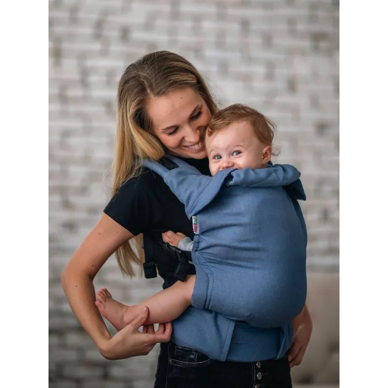 MONILU UNI NOSÍTKO - SIMPLY OCEAN BLUE + SLINTÁČKY - MONILU UNI - NOSÍTKA