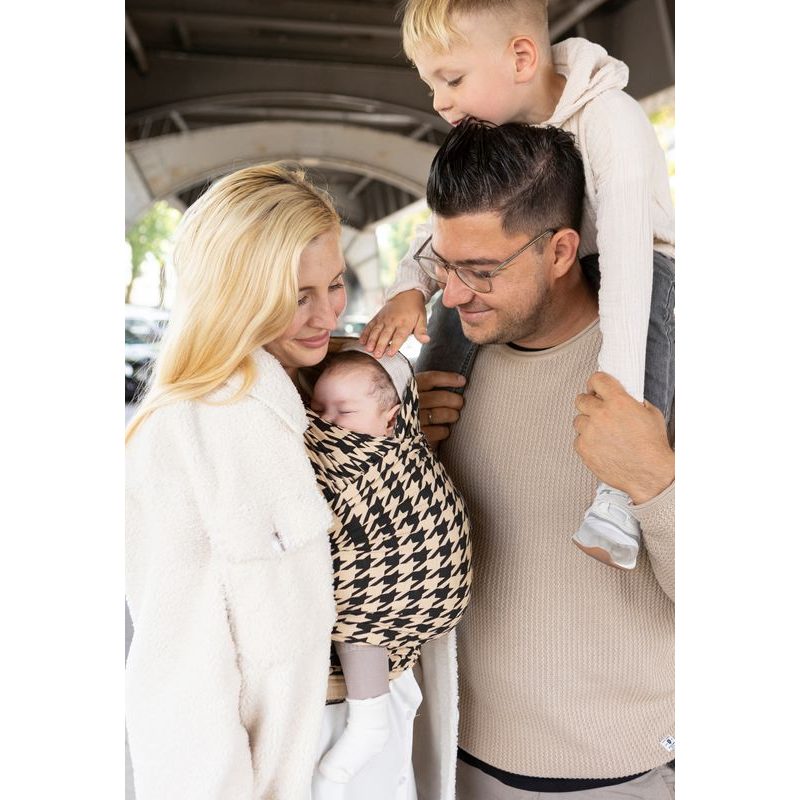 BELLY BUTTON BY MANDUCA SLING - PEPITABLACK - MANDUCA SLING - ŠÁTKY