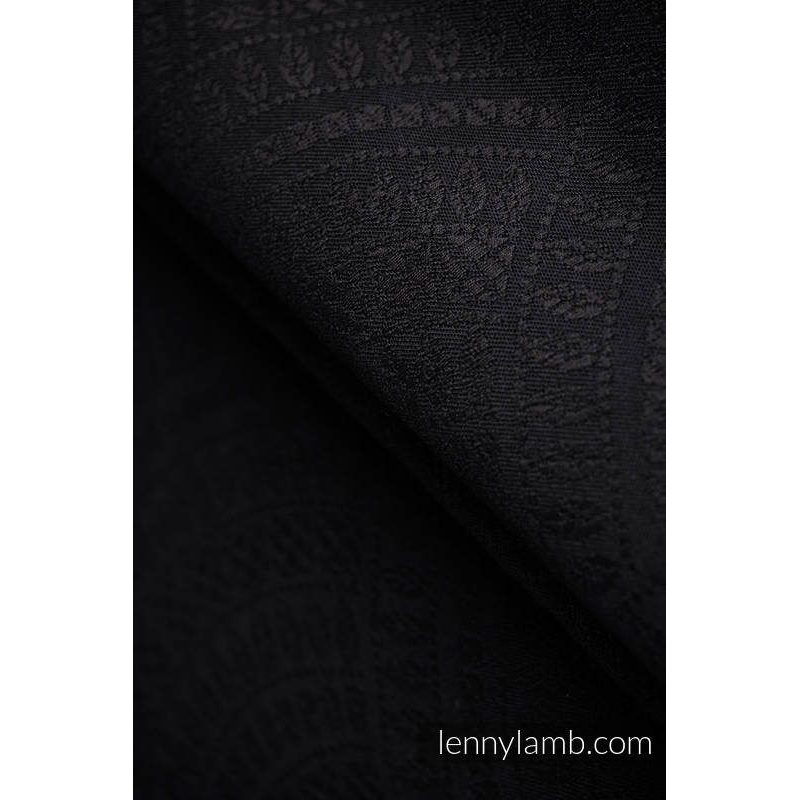 LENNY LAMB - PEACOCK'S TAIL - PITCH BLACK (MERINO) - LENNYLAMB - ŠÁTKY