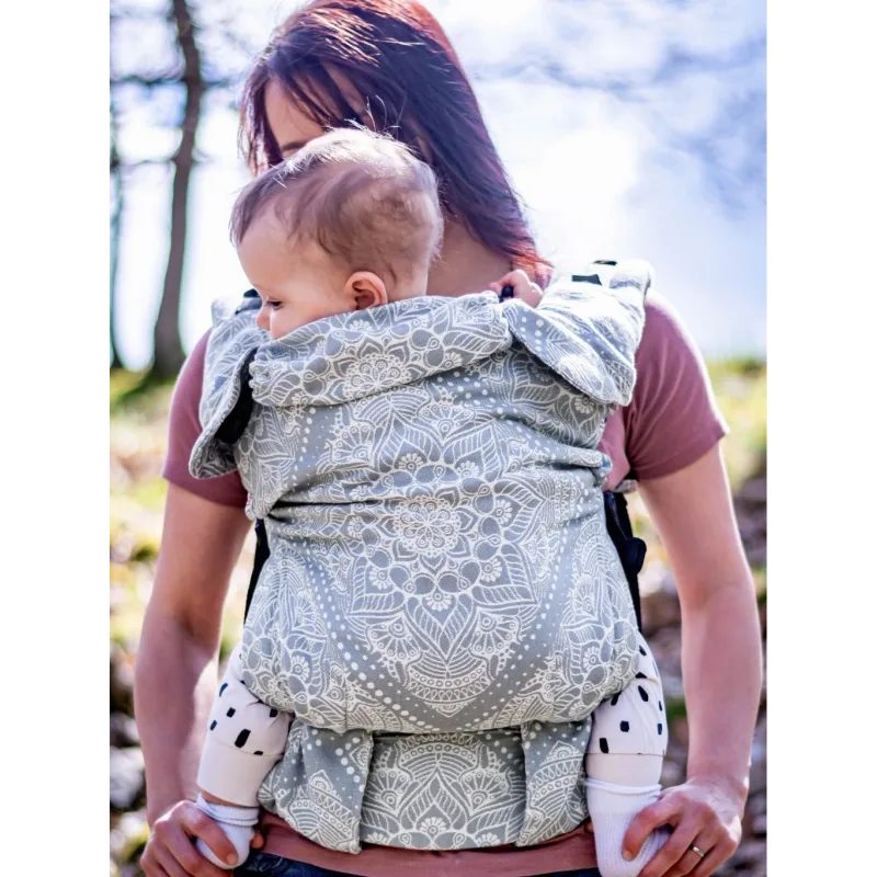 MONILU UNI NOSÍTKO - MANDALA GREY + SLINTÁČKY - MONILU UNI - NOSÍTKA