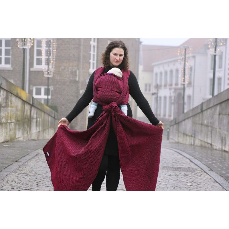 YARO WAFFLES BLACK PINK - YARO SLINGS - ŠÁTKY