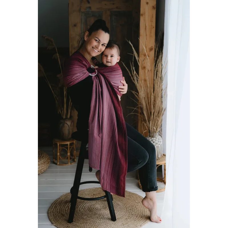 LITTLE FROG RING SLING - JASPER - S (1,7 M) - LITTLE FROG /BELOVED SLINGS RING SLING - ŠÁTKY