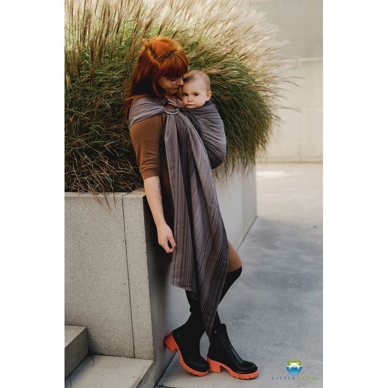 LITTLE FROG RING SLING - BRONZITE - S (1,7 M) - LITTLE FROG /BELOVED SLINGS RING SLING - ŠÁTKY