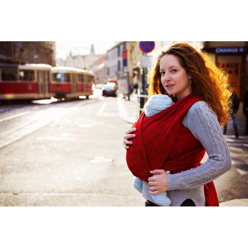 LENIRE PYTHAGORAS ČERVENÝ - LENIRE - ŠÁTKY