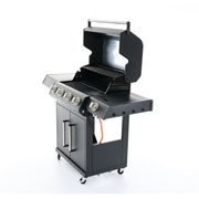 RIWALL PRO RGG 41 EXL LUXUSNÍ PLYNOVÝ GRIL 17 KW SE ČTYŘMI HOŘÁKY A BOČNÍM VAŘIČEM - PLYNOVÉ GRILY - ZAHRADA