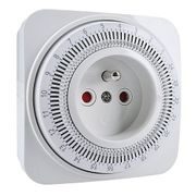 ČASOVÝ SPÍNAČ MECHANICKÝ, DENNÍ 24H., INTERVAL 15MIN, VYPÍNAČ, ČTVERCOVÝ - ELEKTRO - DŮM A DOMÁCNOST, ELEKTRO..