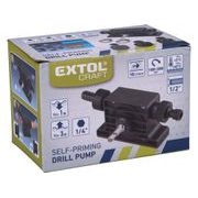 EXTOL PREMIUM ČERPADLO NA VRTAČKU PRO 1/2" HADICI, ČERP. VÝKON AŽ 18L/MIN, OTÁČKY MAX. 3000/MIN, 904001 - ČERPADLA - ZAHRADA