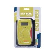 EXTOL CRAFT MULTIMETR DIGITÁLNÍ, KAPESNÍ, 417400 - ZKOUŠEČKY NAPĚTÍ, MULTIMETRY - MĚŘÍCÍ TECHNIKA