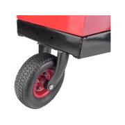 EXTOL PREMIUM TRANSPORTÉR S POJEZDEM AKU, 400KG, 200L, 54V LI-ION, 15AH, 8891591 - MOTOROVÉ A AKU VOZÍKY, KOLEČKA, MINIDUMPER - STAVEBNÍ TECHNIKA