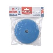 EXTOL PREMIUM KOTOUČ LEŠTÍCÍ PĚNOVÝ, ORBITÁLNÍ, T60, MODRÝ, ⌀150X25MM, SUCHÝ ZIP ⌀127MM, 8804546 - PRO LEŠTIČKY - PŘÍSLUŠENSTVÍ