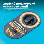 PADDLEBOARD SET PROCRAFT TRAVEL SUP350 | SUP350 PROCRAFT - DOPLŇKY A VYCHYTÁVKY - DŮM A DOMÁCNOST, ELEKTRO..